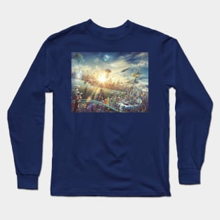 New New York Skyline Long Sleeve T-Shirt